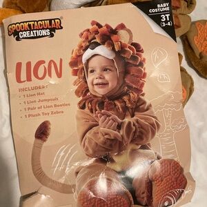 Lion Costume for Kids - Brown